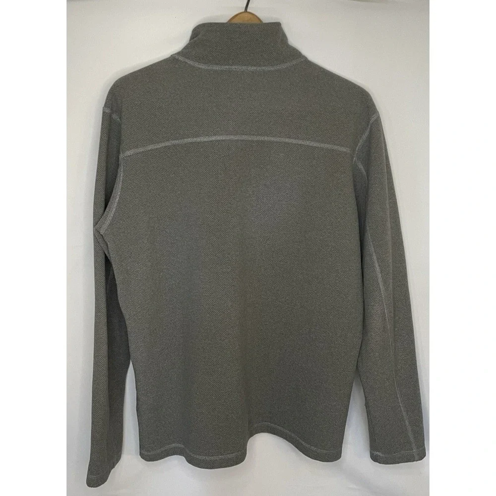 The North Face Men's Full Zip Sweatshirt Jacket Large Fleece Outdoor Gray